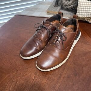 Wolf &Shepherd Crossover Derby Brown Leather Oxfords